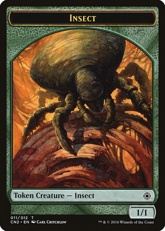Insect Token [Conspiracy: Take the Crown Tokens] | The CG Realm