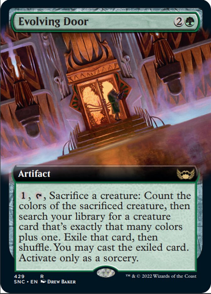Evolving Door (Extended Art) [Streets of New Capenna] | The CG Realm