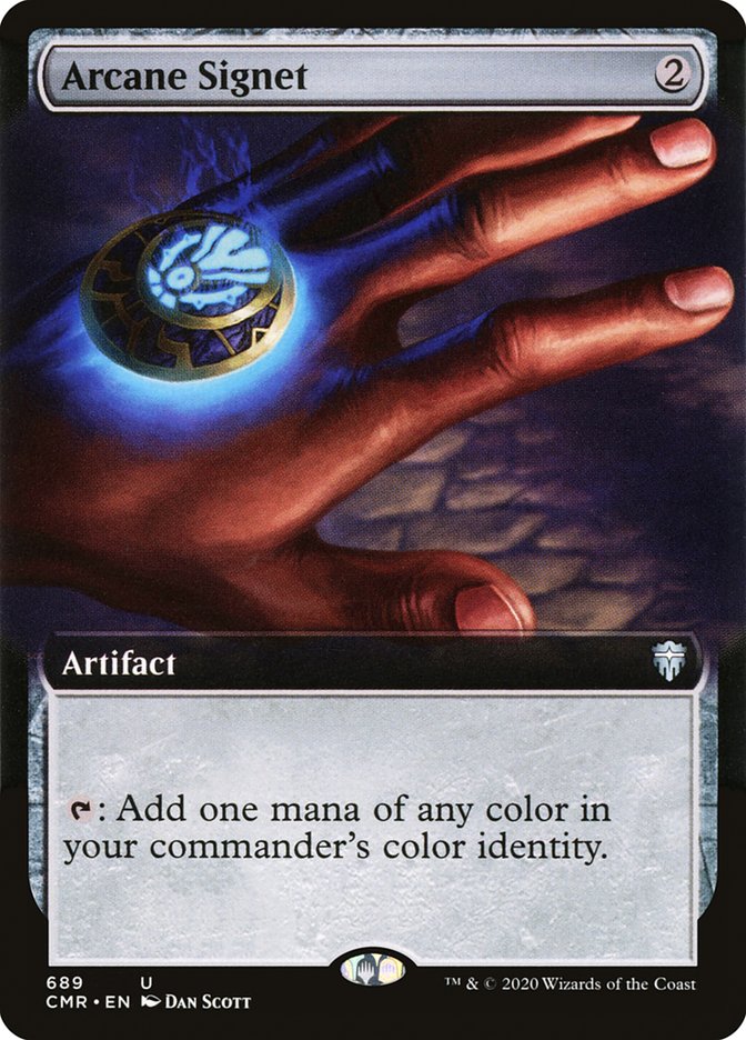 Arcane Signet (Extended Art) [Commander Legends] | The CG Realm