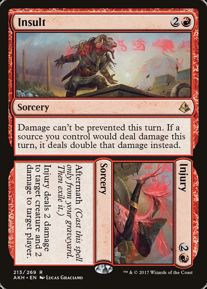 Insult // Injury [Amonkhet] | The CG Realm