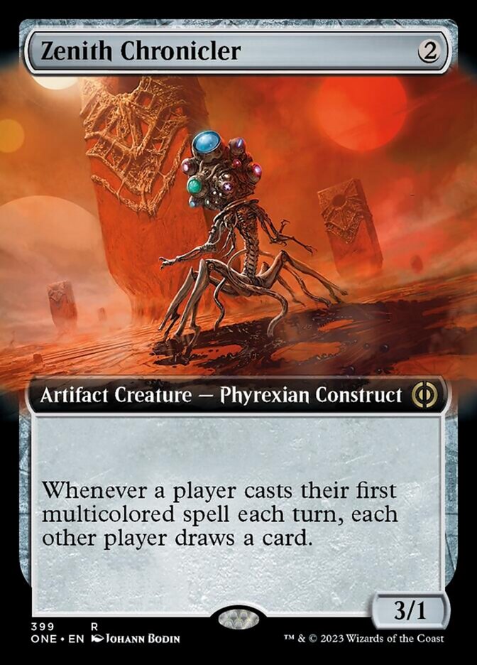 Zenith Chronicler (Extended Art) [Phyrexia: All Will Be One] | The CG Realm