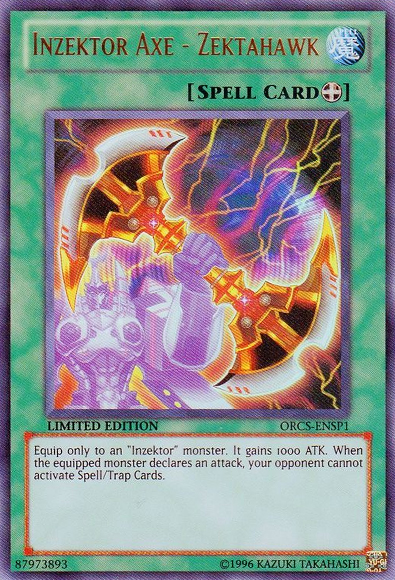 Inzektor Axe - Zektahawk [ORCS-ENSP1] Ultra Rare | The CG Realm