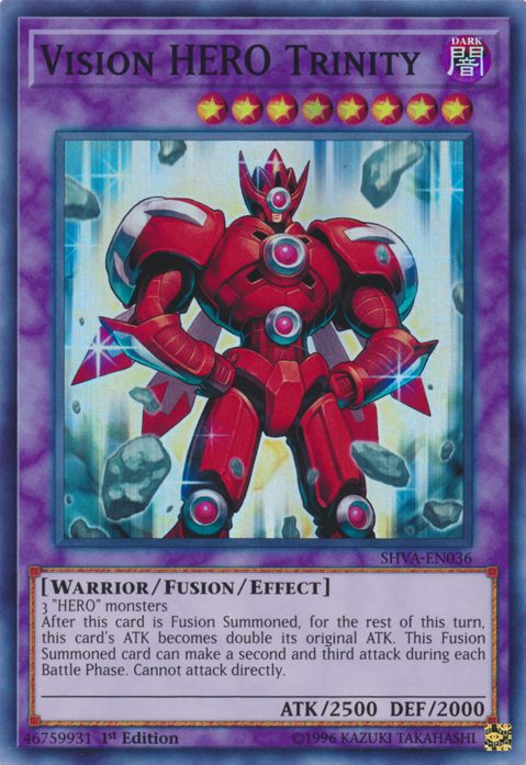 Vision HERO Trinity [SHVA-EN036] Super Rare | The CG Realm