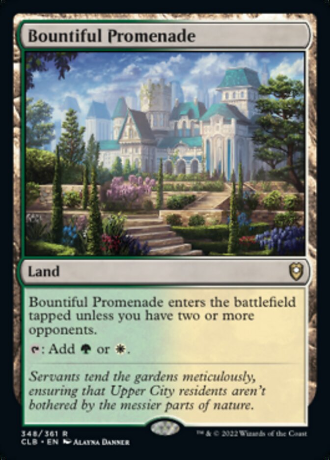 Bountiful Promenade [Commander Legends: Battle for Baldur's Gate] | The CG Realm