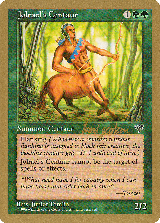 Jolrael's Centaur (Svend Geertsen) [World Championship Decks 1997] | The CG Realm