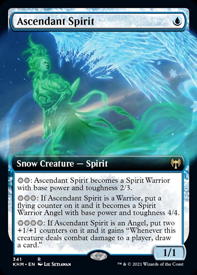 Ascendant Spirit (Extended Art) [Kaldheim] | The CG Realm