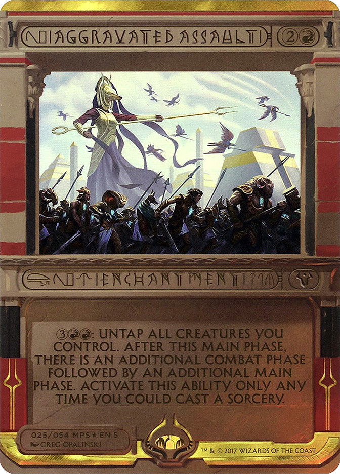 Aggravated Assault (Invocation) [Amonkhet Invocations] | The CG Realm