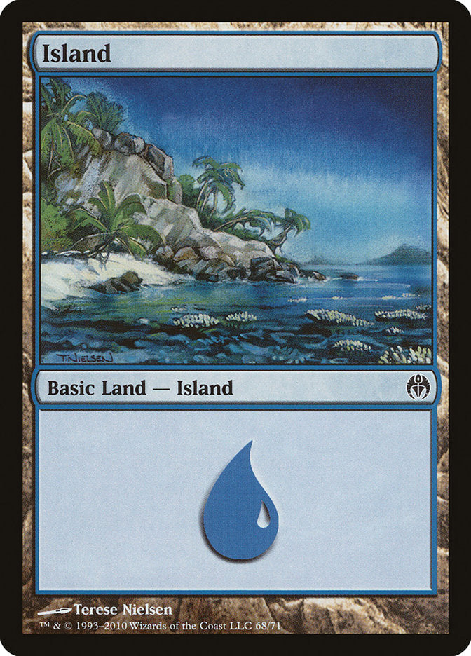 Island (68) [Duel Decks: Phyrexia vs. the Coalition] | The CG Realm