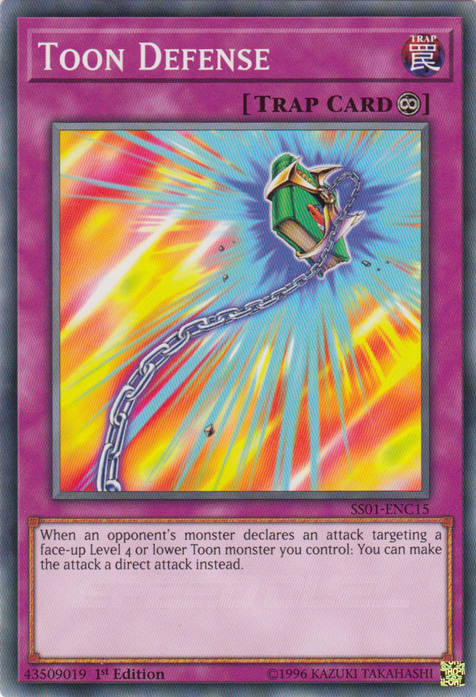 Toon Defense [SS01-ENC15] Common | The CG Realm