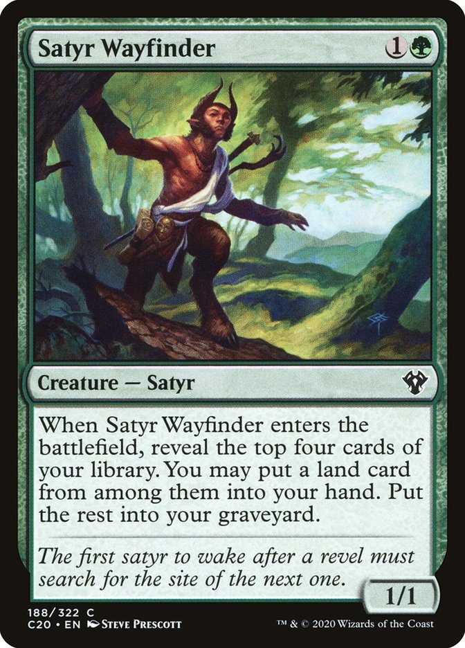 Satyr Wayfinder [Commander 2020] | The CG Realm