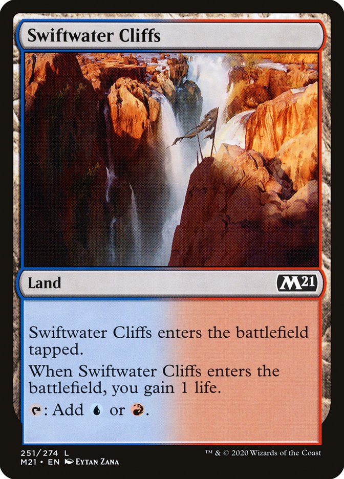 Swiftwater Cliffs [Core Set 2021] | The CG Realm