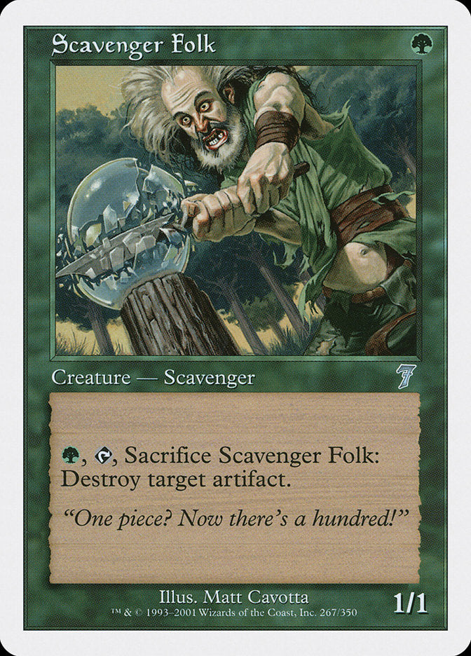 Scavenger Folk [Seventh Edition] | The CG Realm