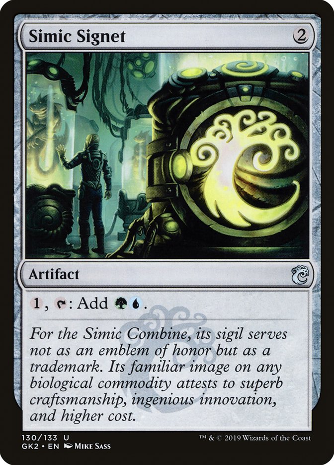 Simic Signet [Ravnica Allegiance Guild Kit] | The CG Realm