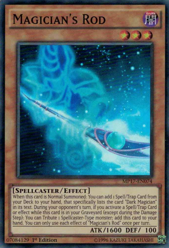 Magician's Rod [MP17-EN074] Super Rare | The CG Realm