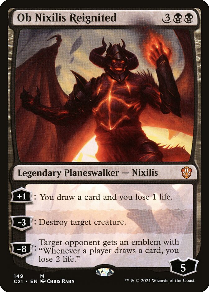 Ob Nixilis Reignited [Commander 2021] | The CG Realm