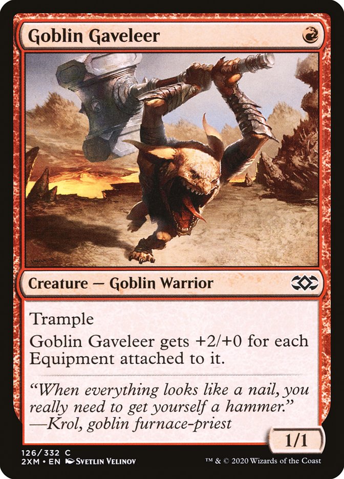 Goblin Gaveleer [Double Masters] | The CG Realm