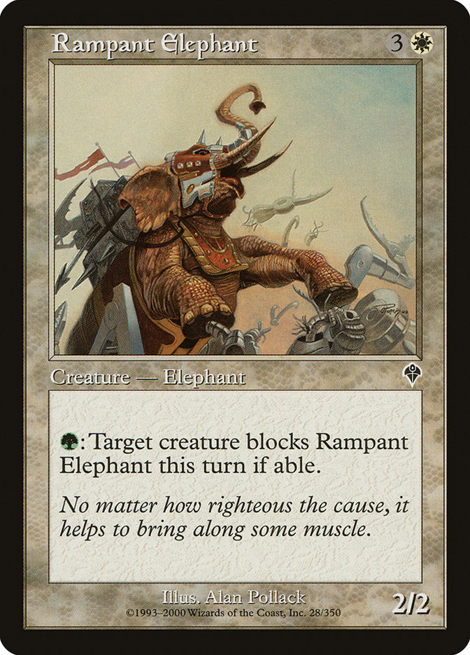 Rampant Elephant [Invasion] | The CG Realm