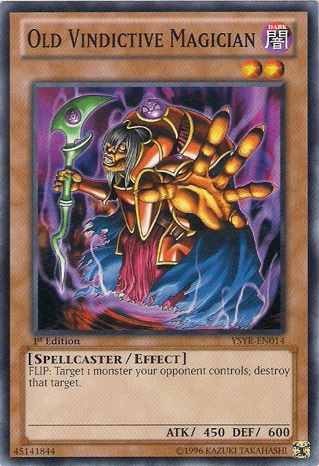 Old Vindictive Magician [YSYR-EN014] Common | The CG Realm