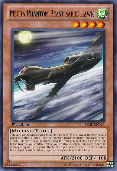 Mecha Phantom Beast Sabre Hawk [SHSP-EN027] Common | The CG Realm