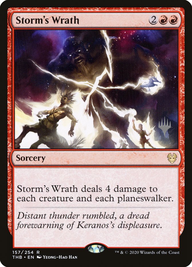 Storm's Wrath (Promo Pack) [Theros Beyond Death Promos] | The CG Realm