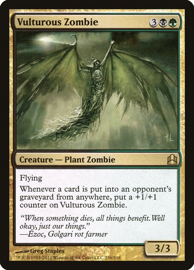 Vulturous Zombie [Commander 2011] | The CG Realm