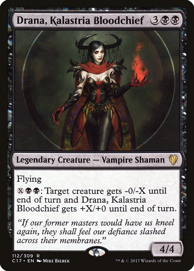 Drana, Kalastria Bloodchief [Commander 2017] | The CG Realm