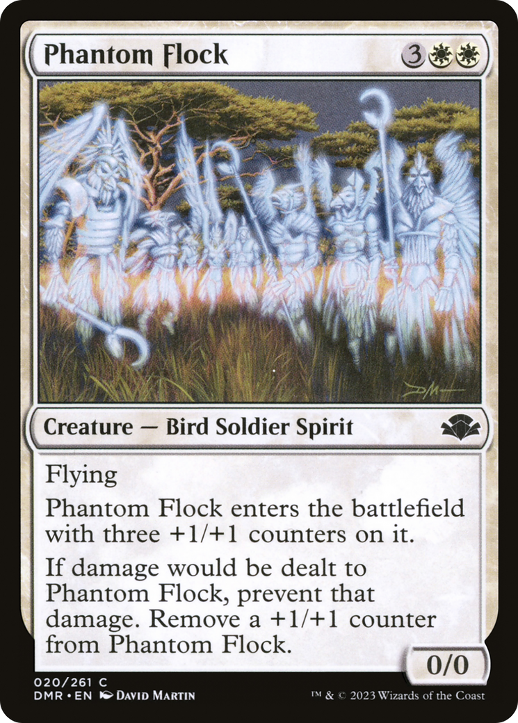 Phantom Flock [Dominaria Remastered] | The CG Realm