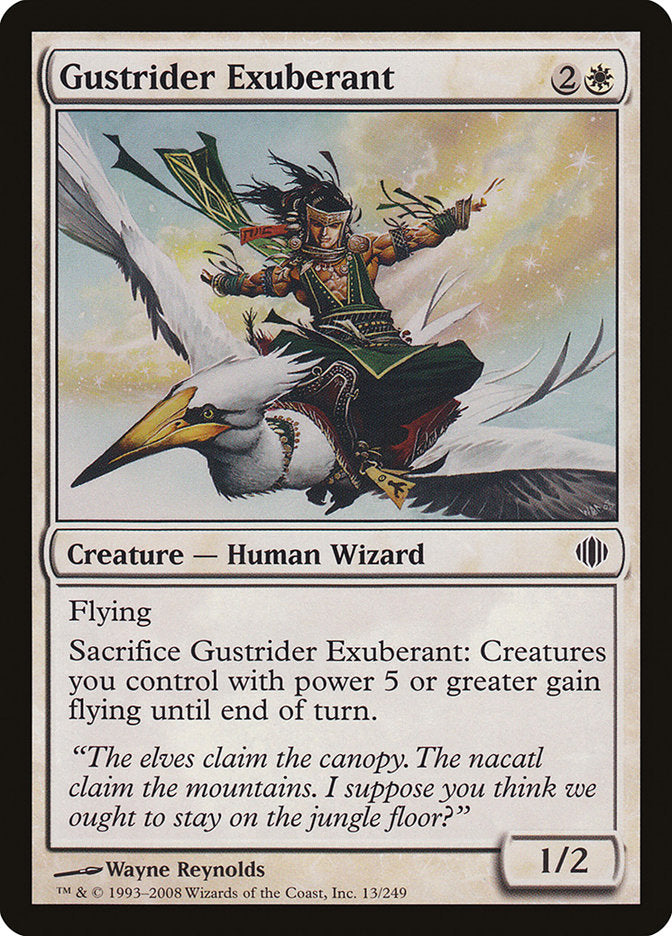 Gustrider Exuberant [Shards of Alara] | The CG Realm