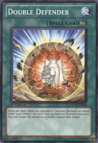 Double Defender [ORCS-EN049] Common | The CG Realm