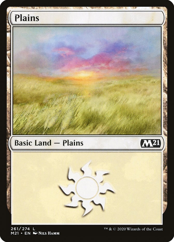 Plains (261) [Core Set 2021] | The CG Realm