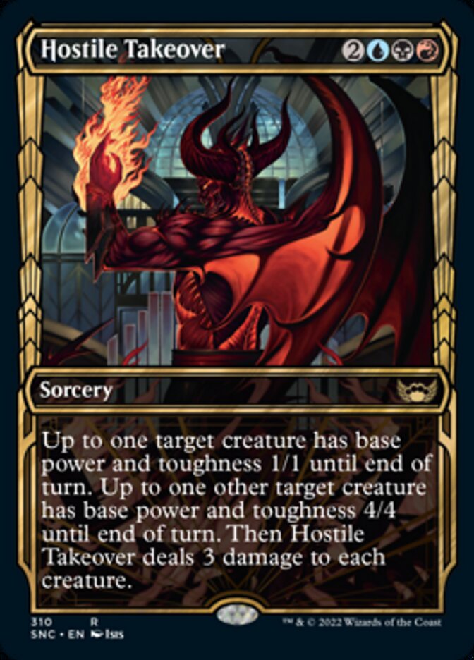 Hostile Takeover (Showcase Golden Age) [Streets of New Capenna] | The CG Realm