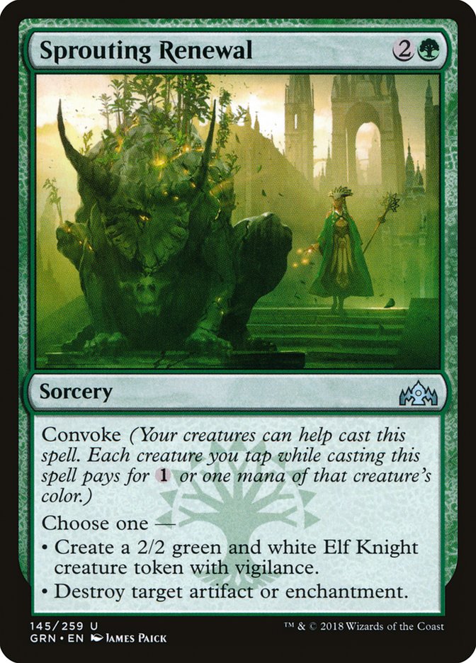Sprouting Renewal [Guilds of Ravnica] | The CG Realm