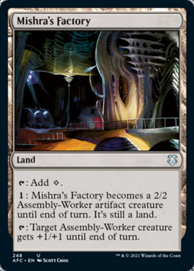 Mishra's Factory [Dungeons & Dragons: Adventures in the Forgotten Realms Commander] | The CG Realm