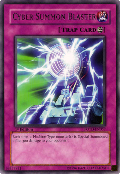 Cyber Summon Blaster [POTD-EN057] Rare | The CG Realm