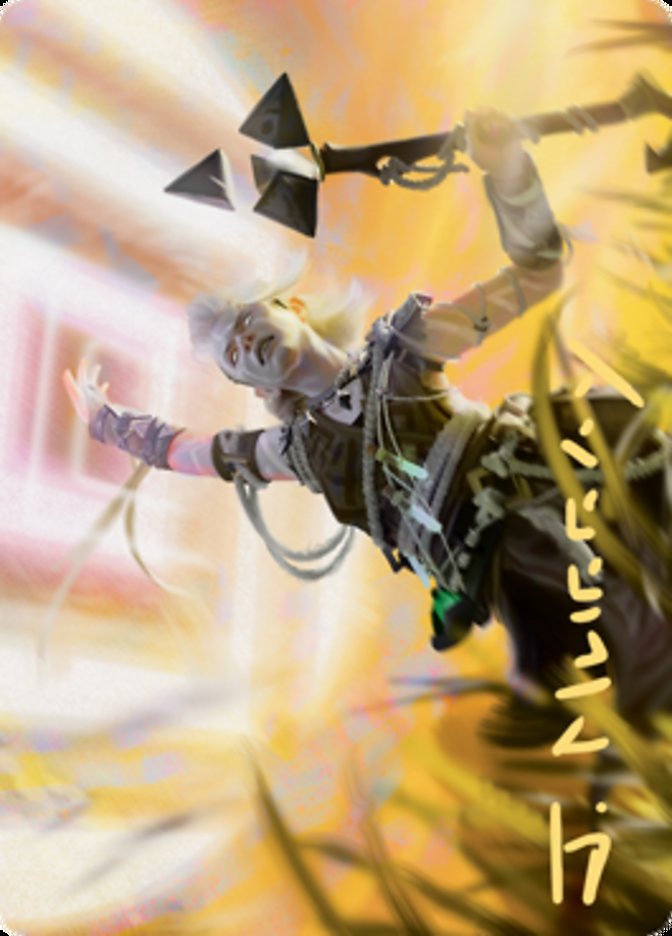 Kor Celebrant Art Card (Gold-Stamped Signature) [Zendikar Rising Art Series] | The CG Realm