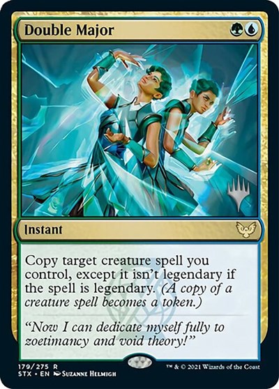 Double Major (Promo Pack) [Strixhaven: School of Mages Promos] | The CG Realm