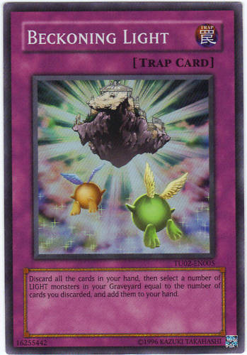 Beckoning Light [TU02-EN005] Super Rare | The CG Realm
