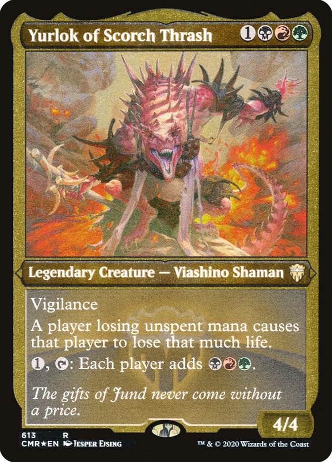 Yurlok of Scorch Thrash (Etched) [Commander Legends] | The CG Realm