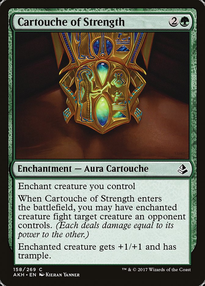 Cartouche of Strength [Amonkhet] | The CG Realm
