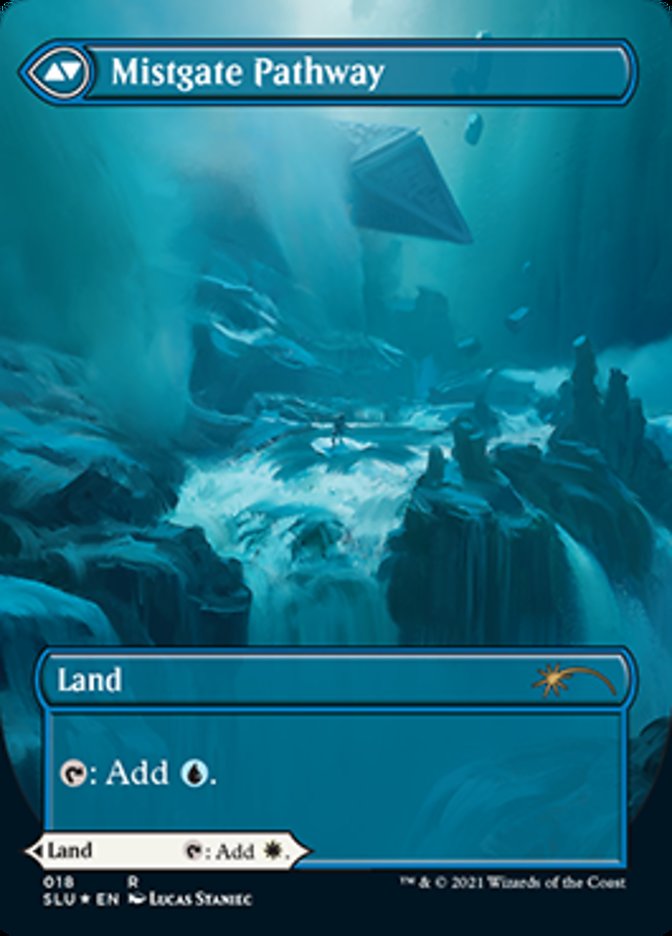 Hengegate Pathway (Borderless) (SLU-018) - Secret Lair: Ultimate Edition: (Showcase) Foil