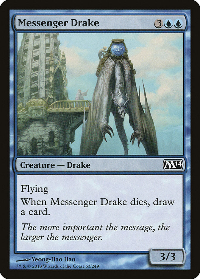 Messenger Drake [Magic 2014] | The CG Realm