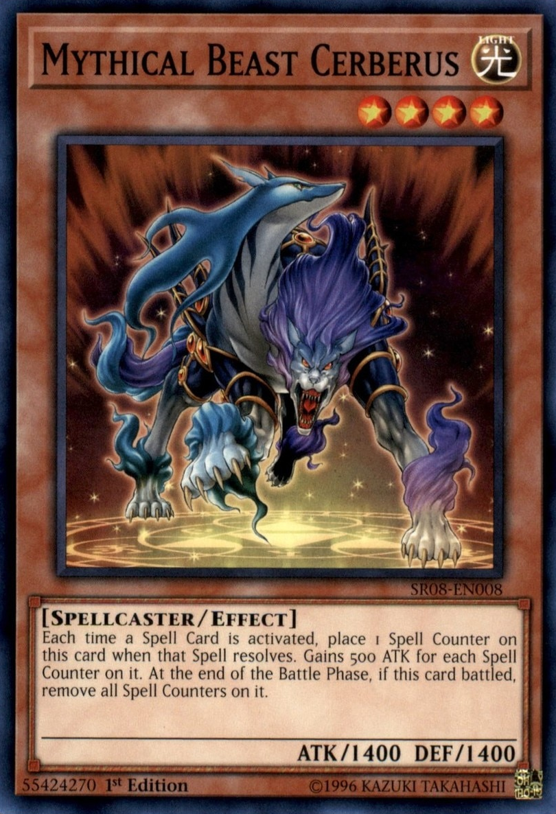 Mythical Beast Cerberus [SR08-EN008] Common | The CG Realm