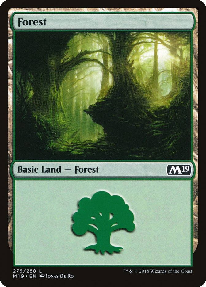 Forest (279) [Core Set 2019] | The CG Realm