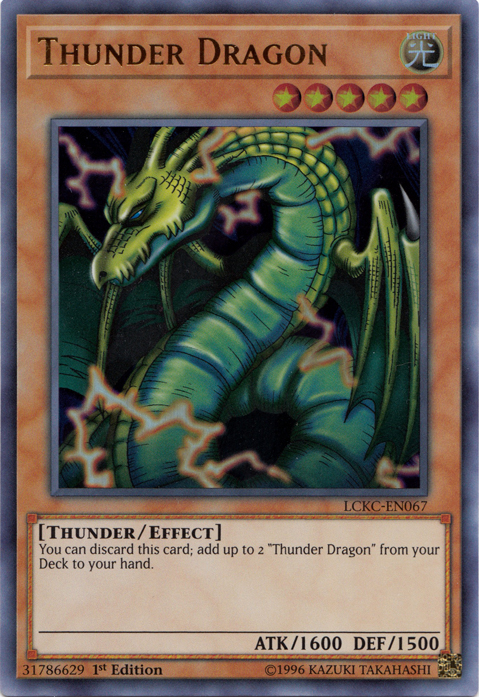 Thunder Dragon [LCKC-EN067] Ultra Rare | The CG Realm
