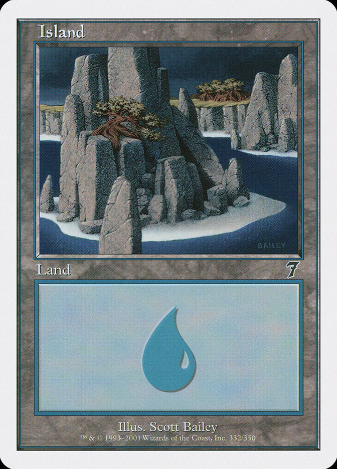 Island (332) [Seventh Edition] | The CG Realm