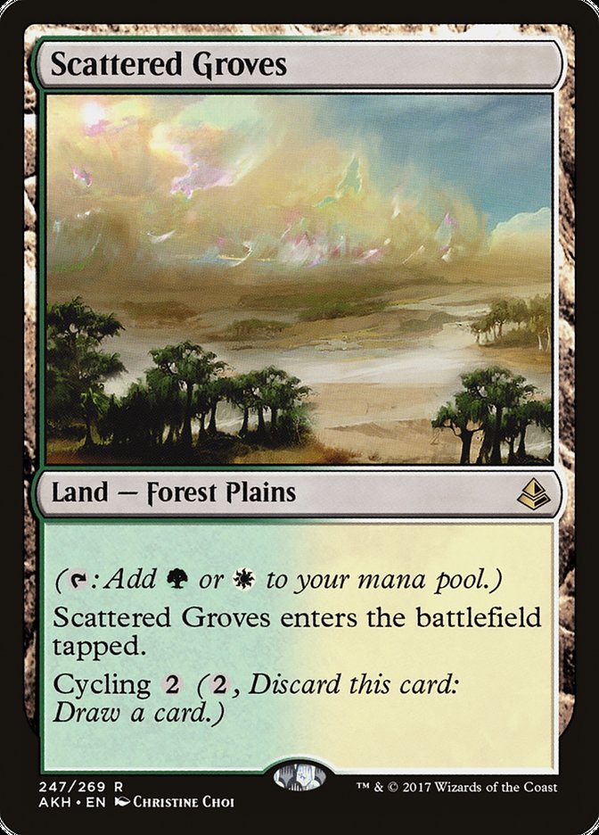 Scattered Groves [Amonkhet] | The CG Realm