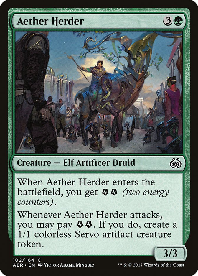 Aether Herder [Aether Revolt] | The CG Realm