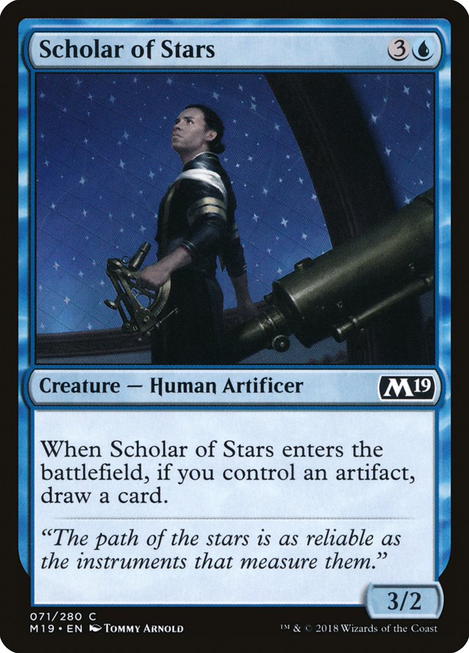 Scholar of Stars [Core Set 2019] | The CG Realm