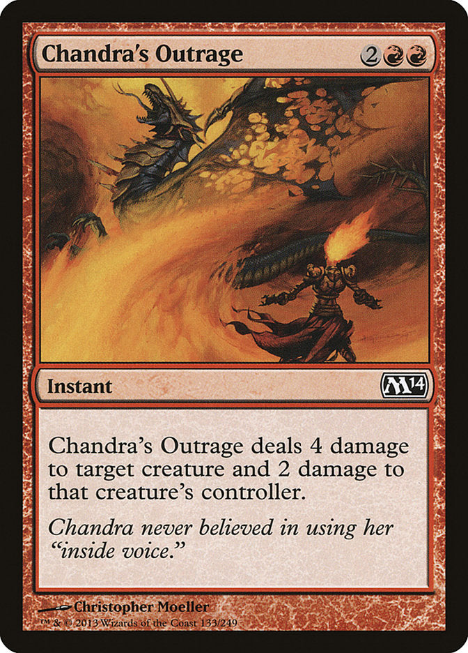 Chandra's Outrage [Magic 2014] | The CG Realm