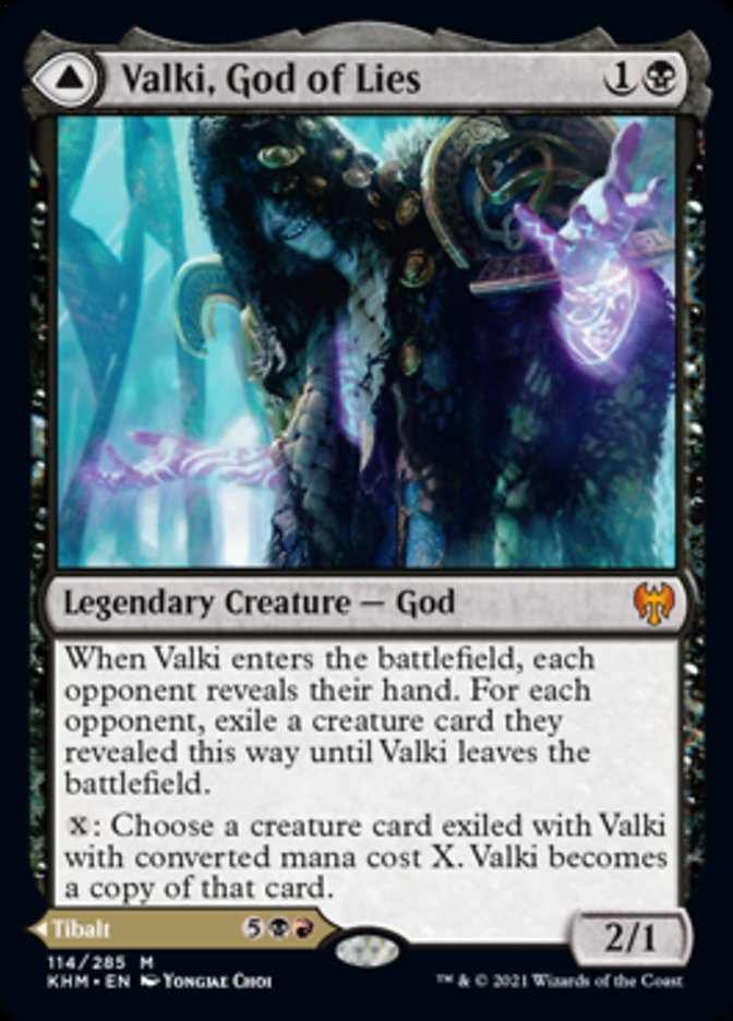 Valki, God of Lies // Tibalt, Cosmic Impostor [Kaldheim] | The CG Realm